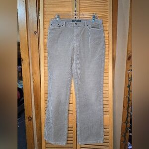 Ralph Lauren Tan Boot Cut Pants, Women's Size 14, Preppy Casual